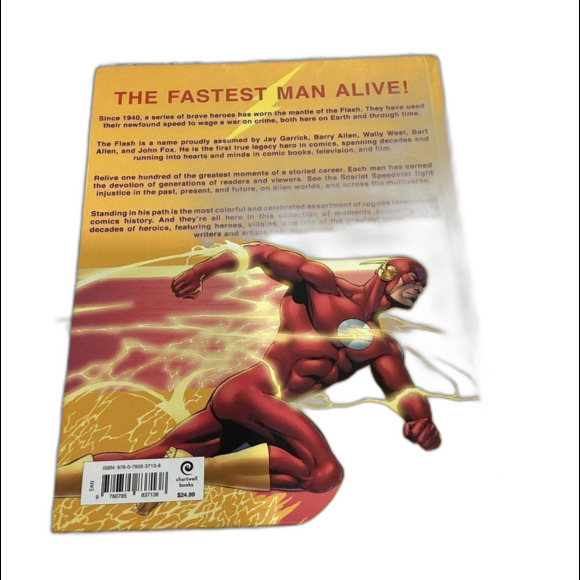 DC Comics The Flash 100 Greatest Moments Highlight of Scarlet Speedster - Picture 2 of 3